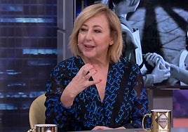Carmen Machi en El Hormiguero.