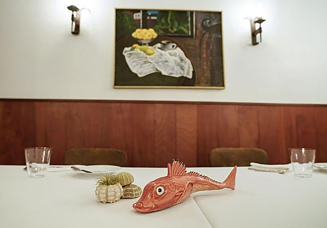 La decoración se ha cuidado con mimo con mesas vestidas por manteles de hilo.