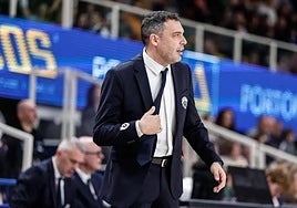 Galbiati, en un partido con el Trento.