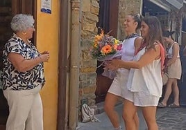 El bonito homenaje de la jugadora del Athletic Ane Campos a su madre recién jubilada