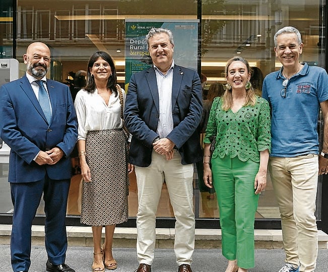 Guillermo Buces, Amaia Ruiz, Javier Garcinuño, Itxaso Erroteta y Jorge Aio