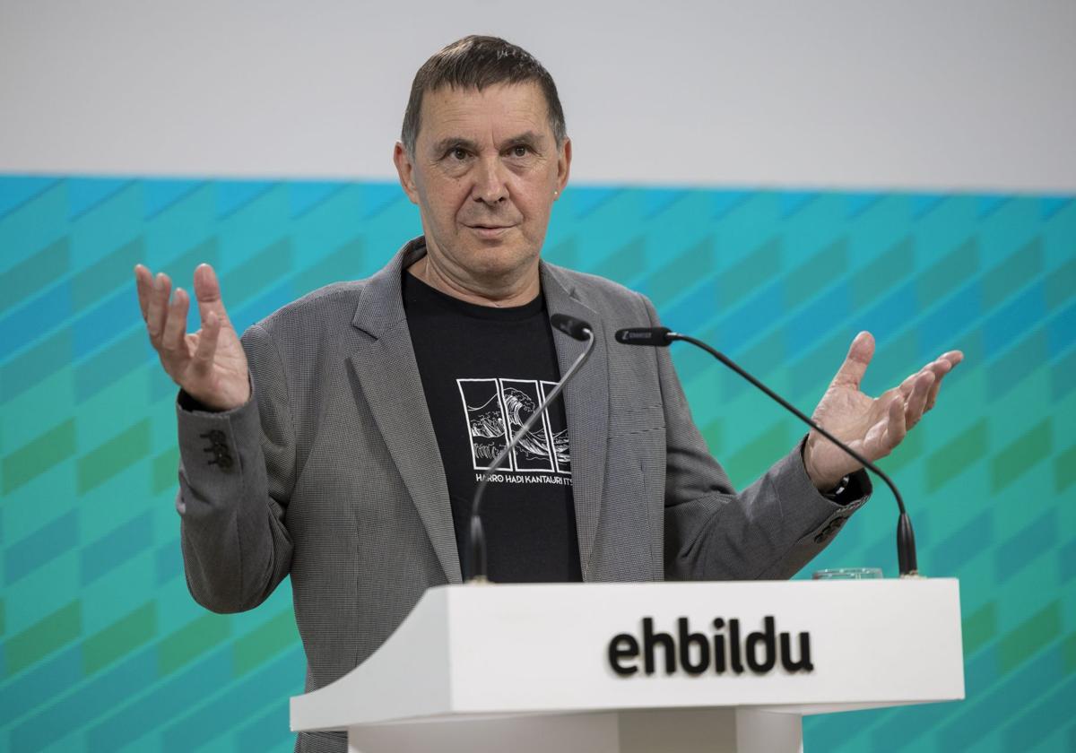Otegi confirma que Antxon Alonso le presentó a Cerdán para abrir un canal «discreto» entre PSOE y Bildu