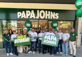 Aterriza en Vitoria una cadena de pizzas con buffet libre