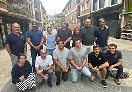 Integrantes de la candidatura 'DRT Zaleak'.