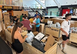 La tienda de paquetes que causó sensación en Granada.