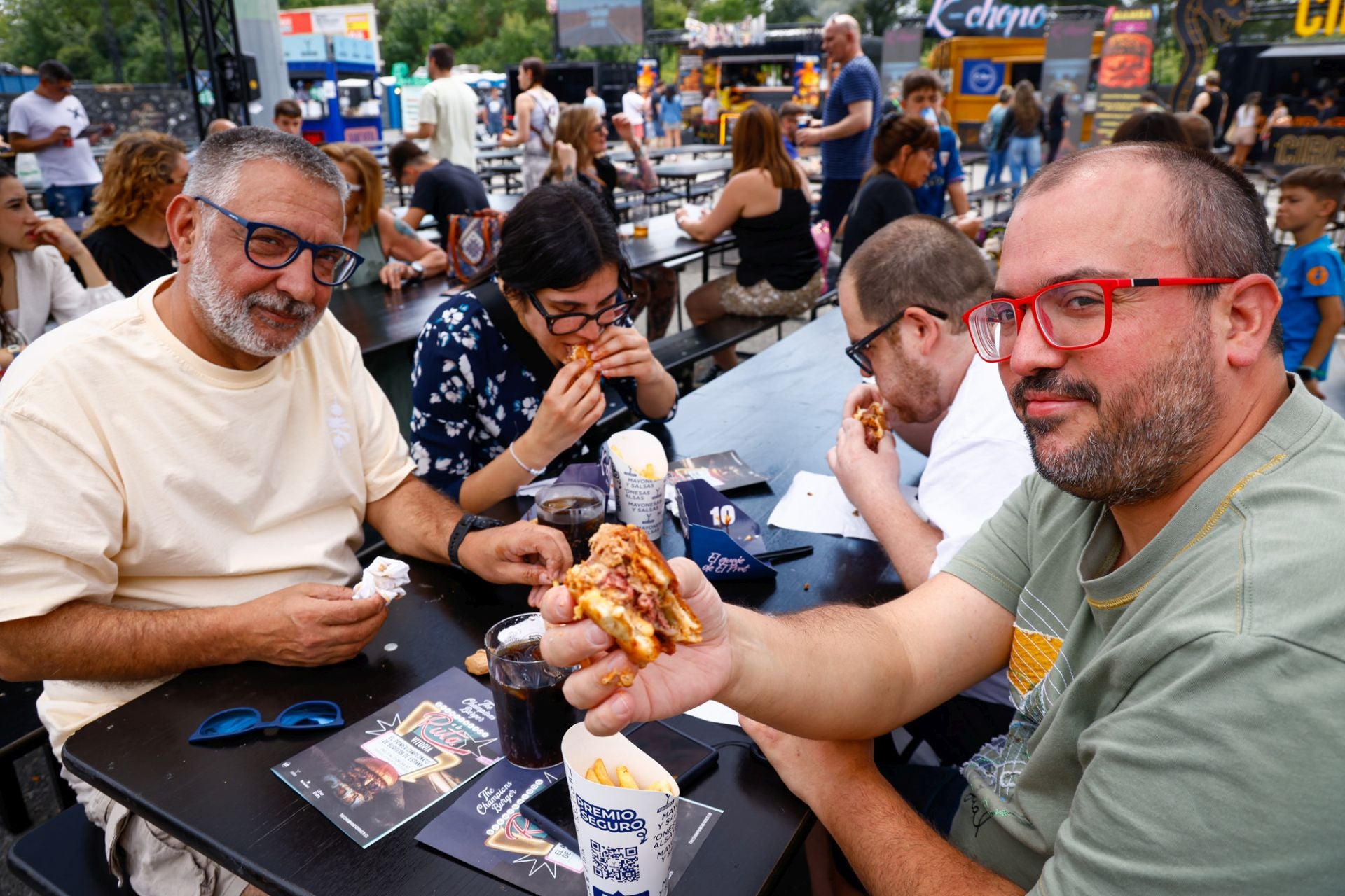 Las mejores imágenes de la Champions Burger