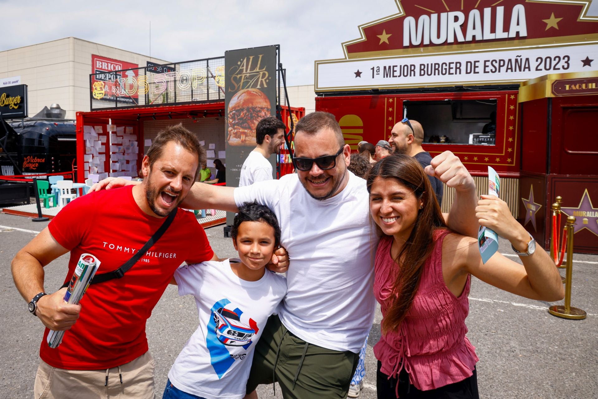 Las mejores imágenes de la Champions Burger