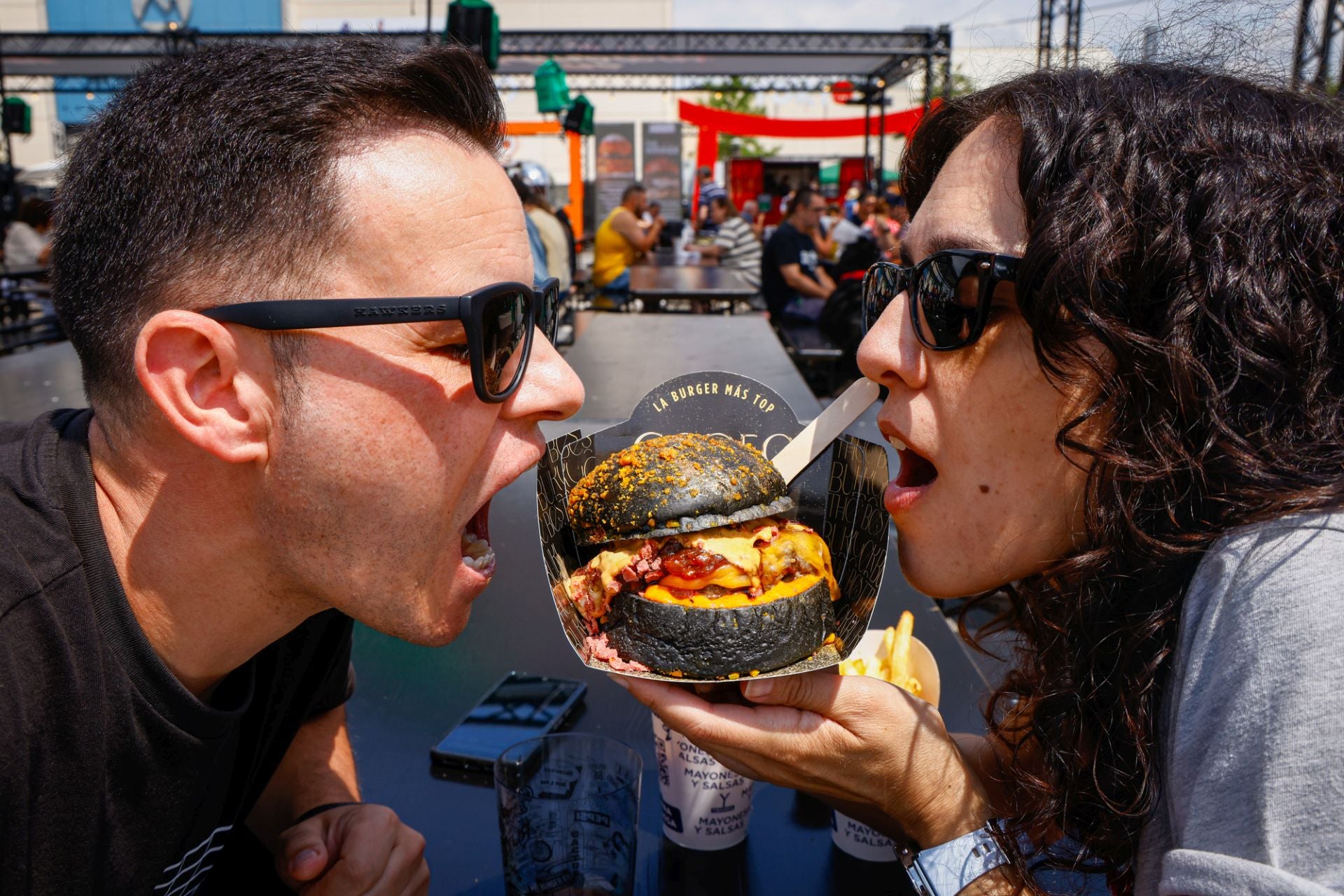 Las mejores imágenes de la Champions Burger