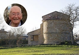 Fallece Juan José Lecuona, el descubridor de las pinturas murales de la iglesia de Gazeo