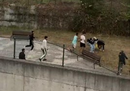 Dos heridos y cuatro detenidos por una pelea tumultuaria en Getxo