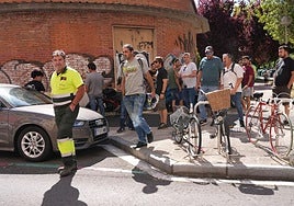 La asamblea de trabajadores de Enviser de este martes.