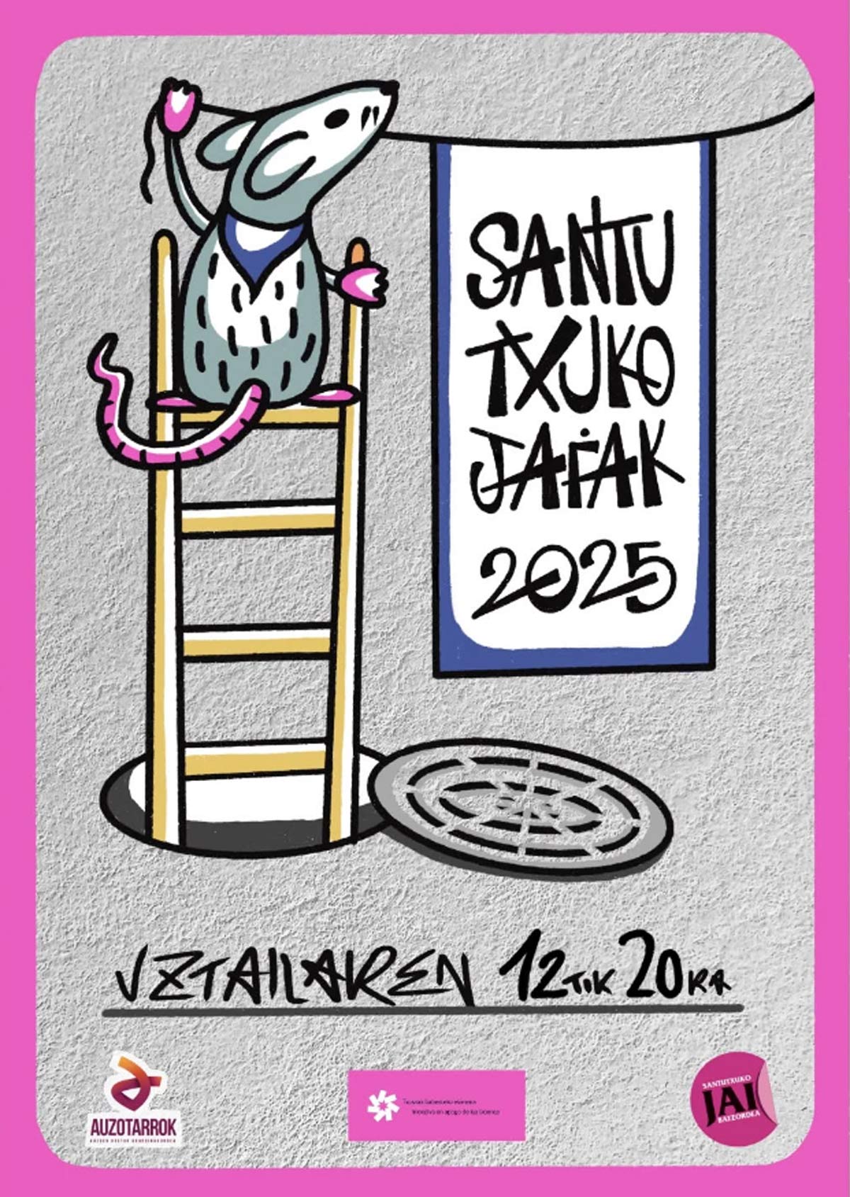 Programa de las fiestas de Santutxu 2025