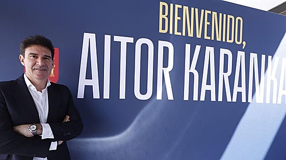 El vitoriano Aitor Karanka, nuevo director técnico de desarrollo y de la Selección absoluta masculina