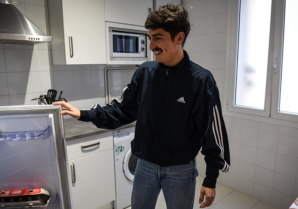 Carlos Quiroga es uno de los participantes del programa 'Jóvenes Solidarios'.