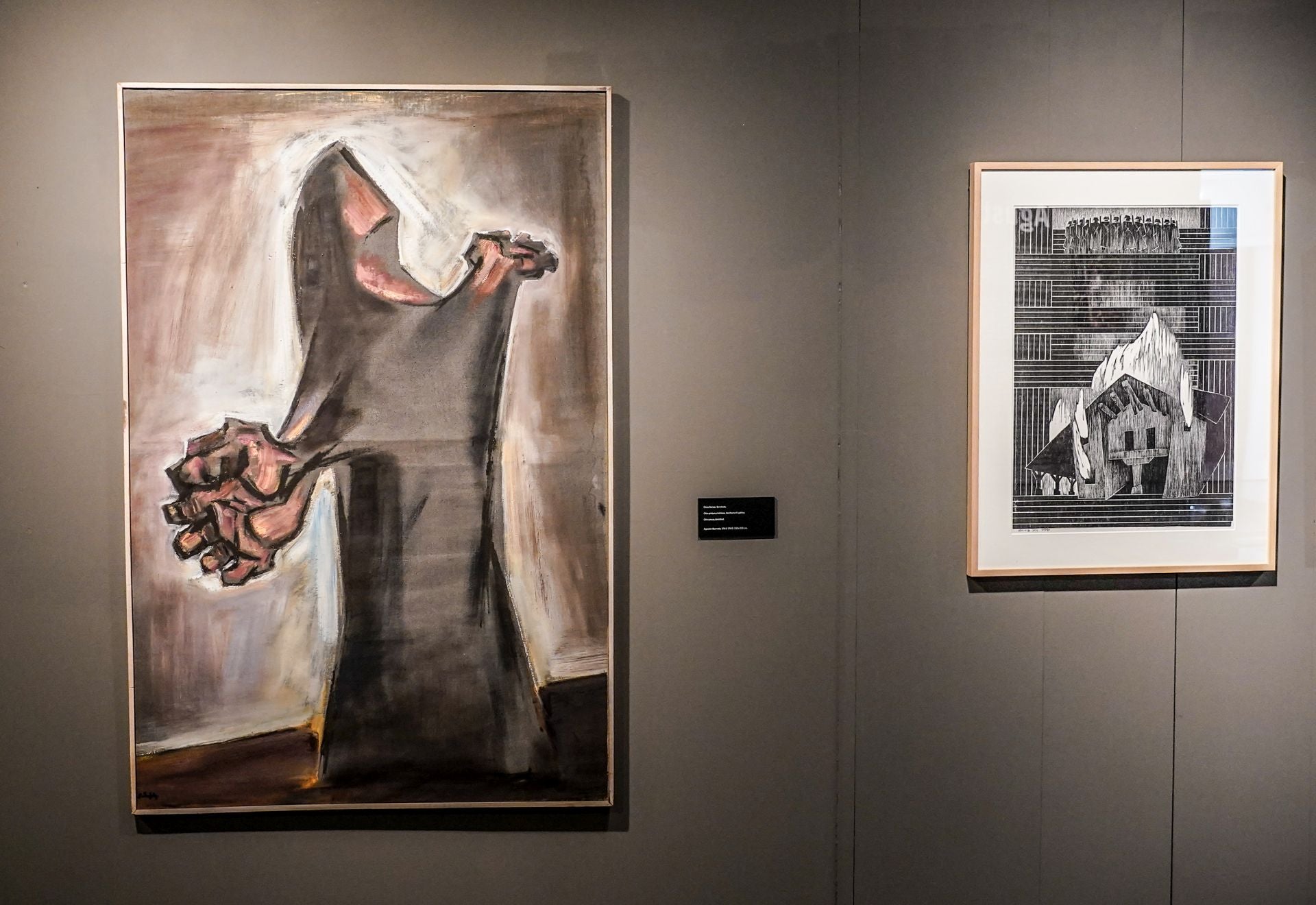 La exposición de Ibarrola en imágenes