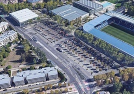 El parking de Mendizorroza se cerrará por seguridad durante los partidos de fútbol