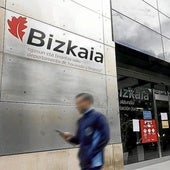 Exterior de las oficinas de Hacienda en Bilbao.