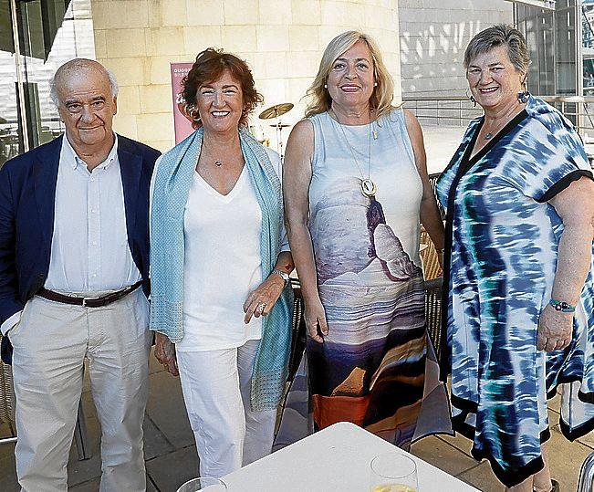 Chema Padró, Sofia González, María Ángeles Martín y Maribel Sampedro.