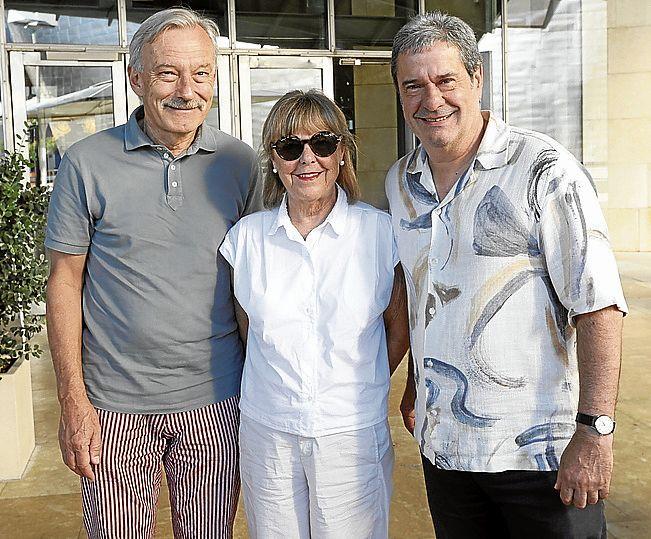 David Leaman, Inmaculada Alcibar y Bixente Lonigan.