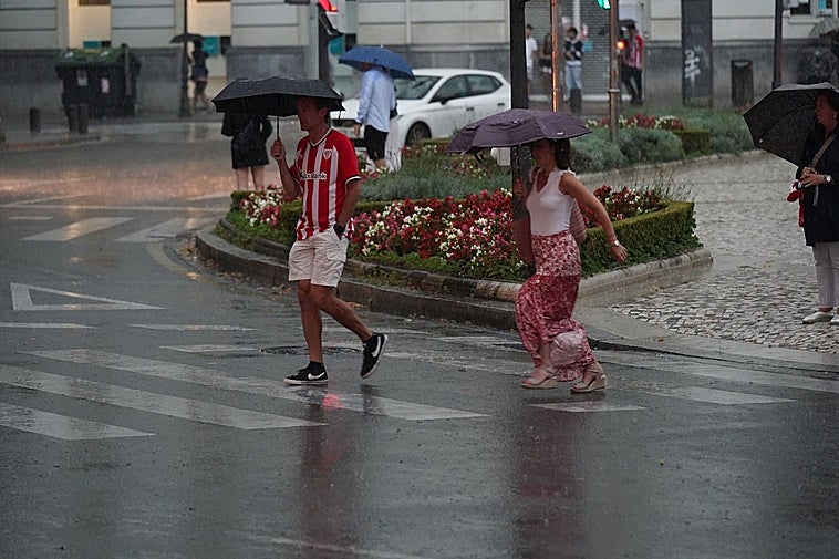Llegan las tormentas a Euskadi
