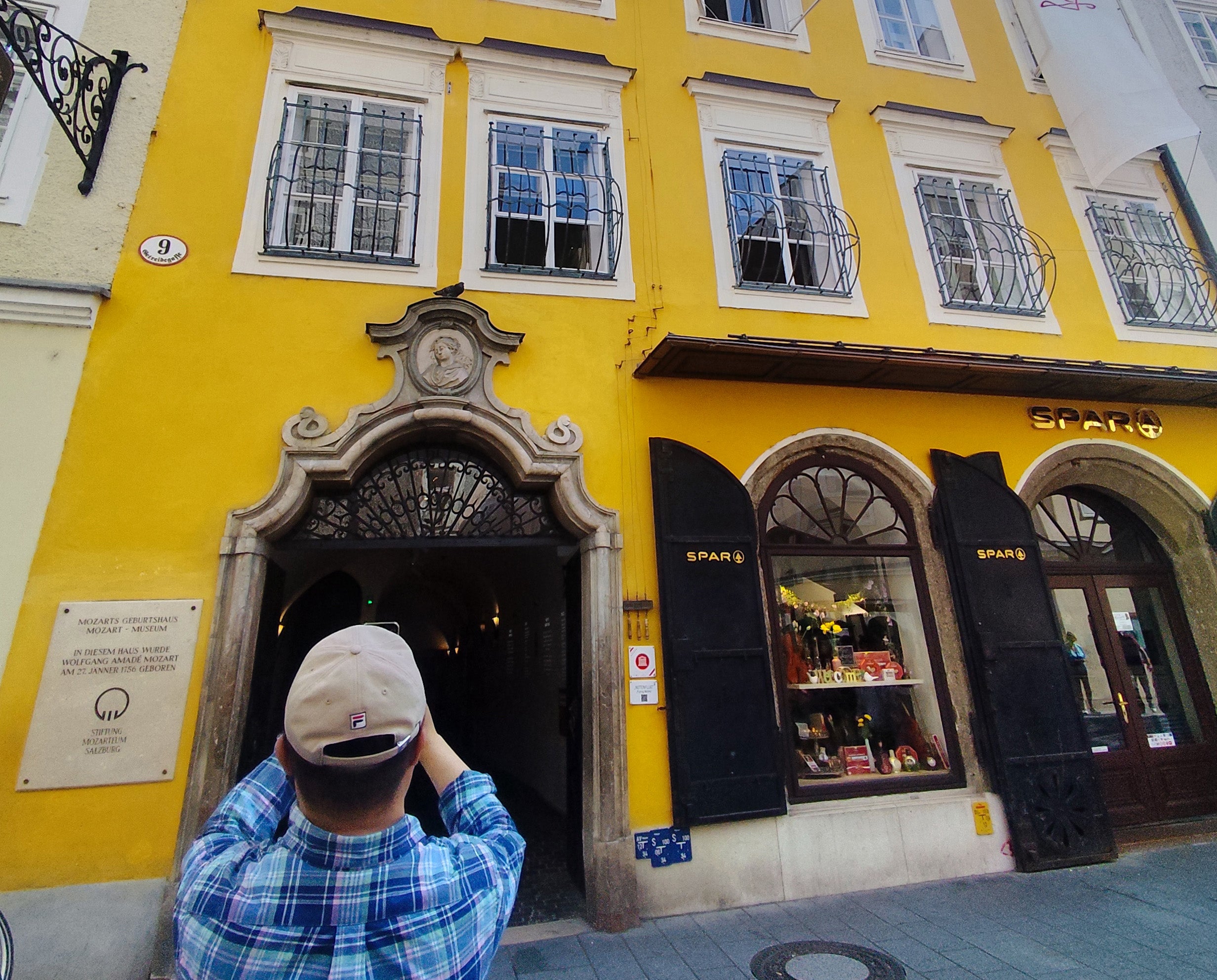 Casa natal de Mozart.