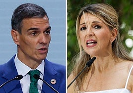 Pedro Sánchez y Yolanda Díaz.