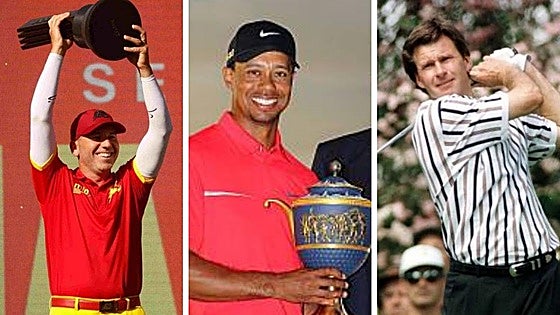 Tiger Woods, Nick Faldo y Sergio García sacan brillo al palmarés de Valderrama