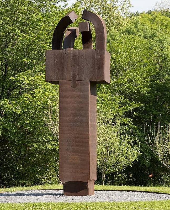'Elogio del hierro III', de Eduardo Chillida, se instalará en el exterior del Bellas Artes en octubre.