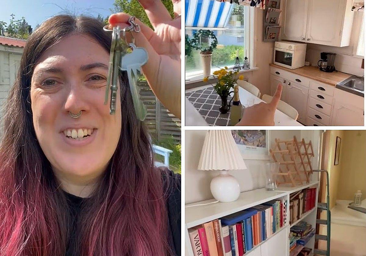 Una joven bilbaína cumple un sueño y se compra una casa por 30.000 euros: «Tiene un terreno de 3.000 metros cuadrados»