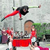 Artziniega también celebra en septiembre su tradicional mercado medieval.