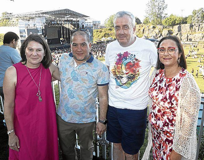 Lorena López, Luis Albiol, Javier López y Cristina Merino.