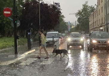 Álava sigue en alerta amarilla por lluvias intensas este sábado