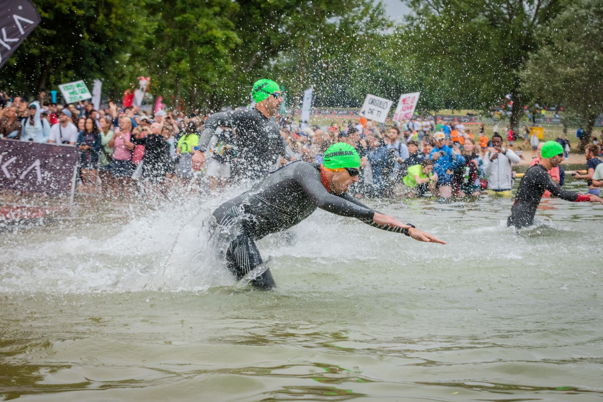 Las imágenes del Ironman de Vitoria 2025