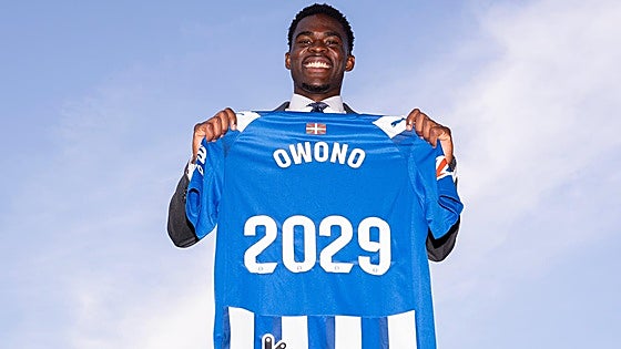 Owono se marcha cedido al Andorra tras renovar hasta 2029