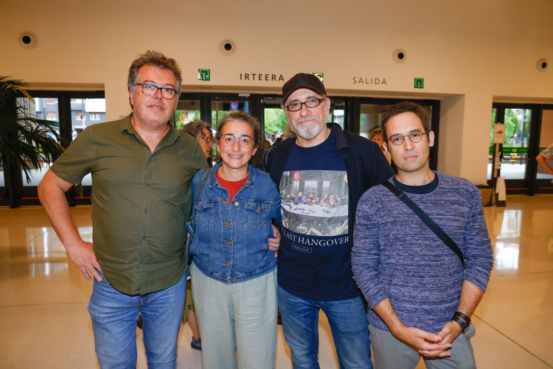 Martín Guridi, Puri Santamaría, Kike Suárez Alba y Jon Sarasua.
