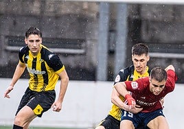 Gonzalo Alfaro e Ibai Quintana son dos de los seis jugadores que continúan en el Portugalete.