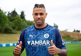 Mariano entrena con el Alavés