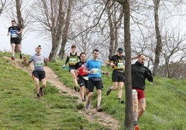 Participantes en una prueba de trail.