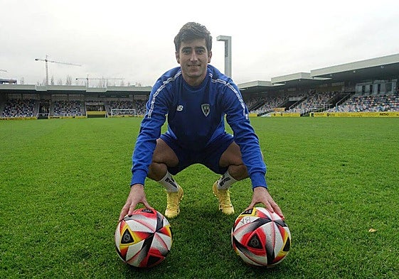 Imanol Torre seguirá en el Barakaldo hasta final de año recuperándose de su lesión.