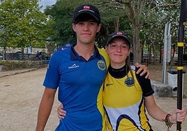 Iker Boe y Marina Giralda.