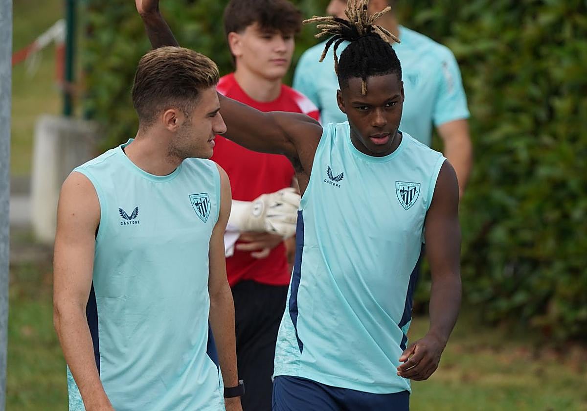 Valverde ya trabaja con todo el equipo, a la espera de Jauregizar