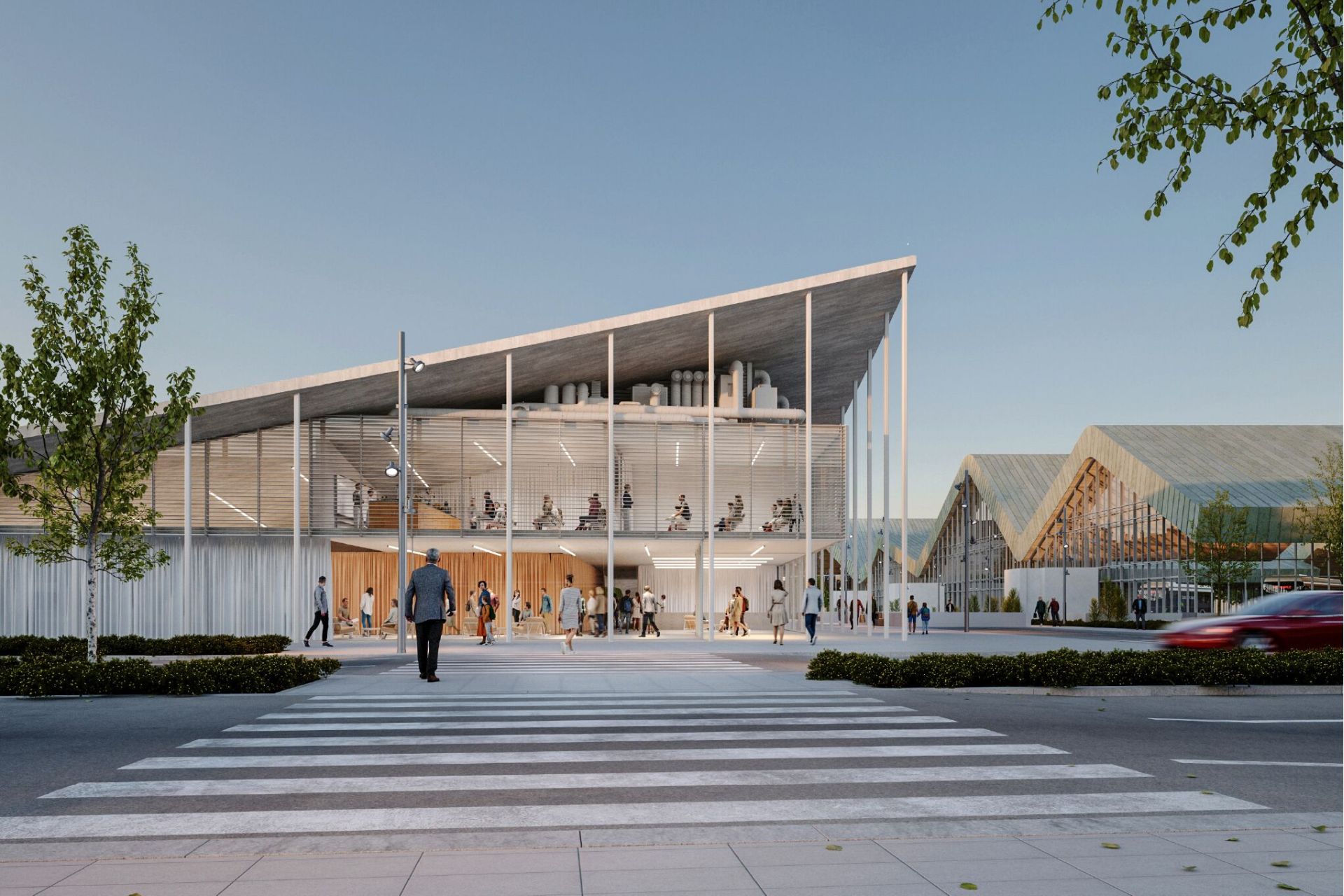 Exterior de la sede de Vitoria.