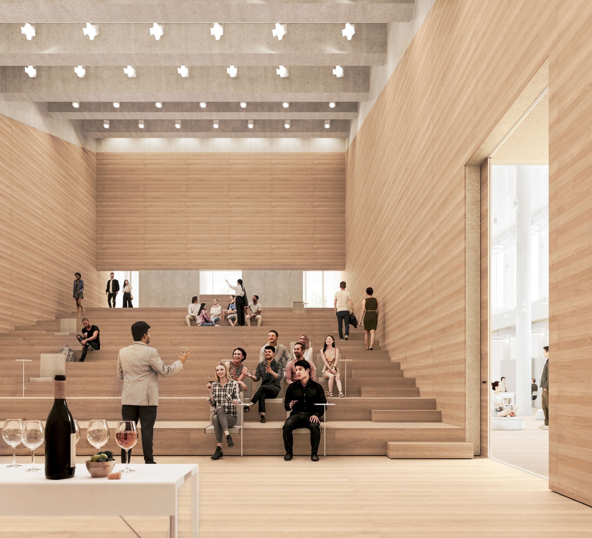 Auditorio de la sede de Vitoria.