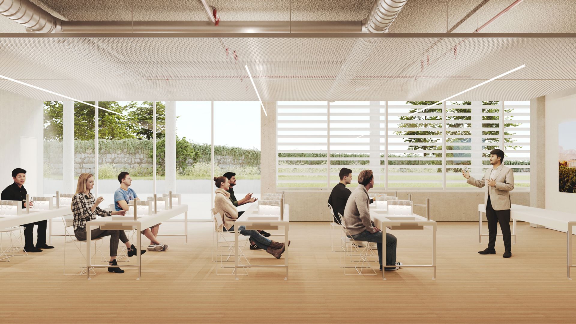 Sede de Laguardia. Sala sensorial