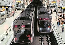 El metro invierte 14 millones para que el sistema anticolisión de sus trenes no se quede desfasado