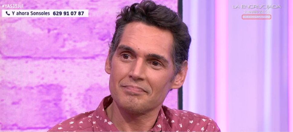 Josep Lobató durante el programa de Sonsoles Onega.