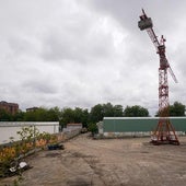 Estado del solar tras la intervención de los operarios contratados por los nuevos dueños de la parcela de URSSA.