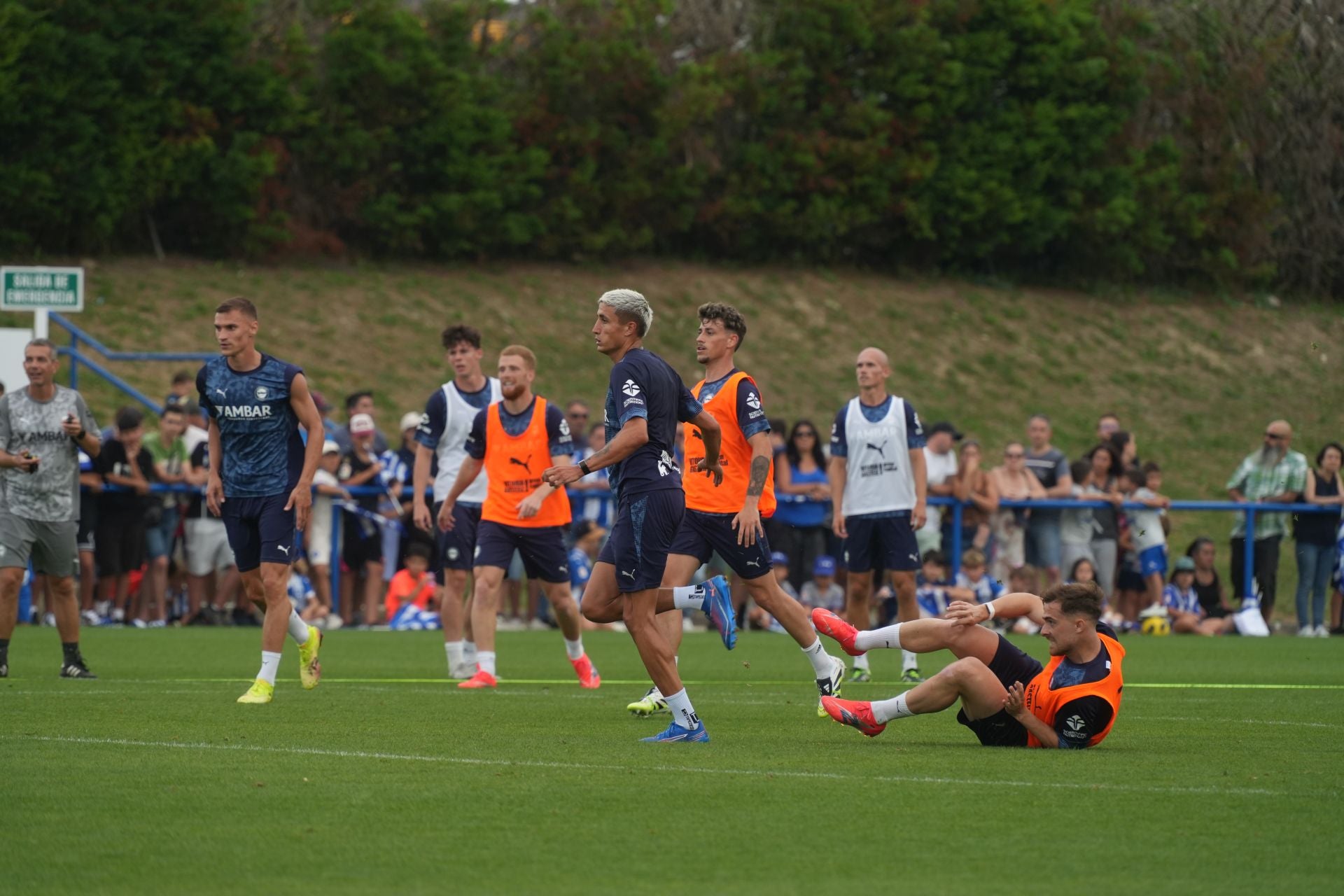 Las mejores imágenes del entrenamiento abierto del Alavés