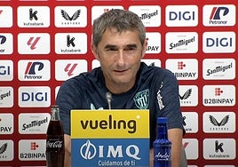 En directo, Valverde comparece por primera vez esta temporada