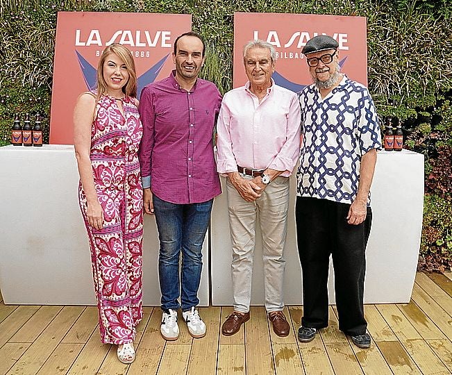 Ania López, Jagoba Santesteban, Tomás Sánchez y Juankar Muga.